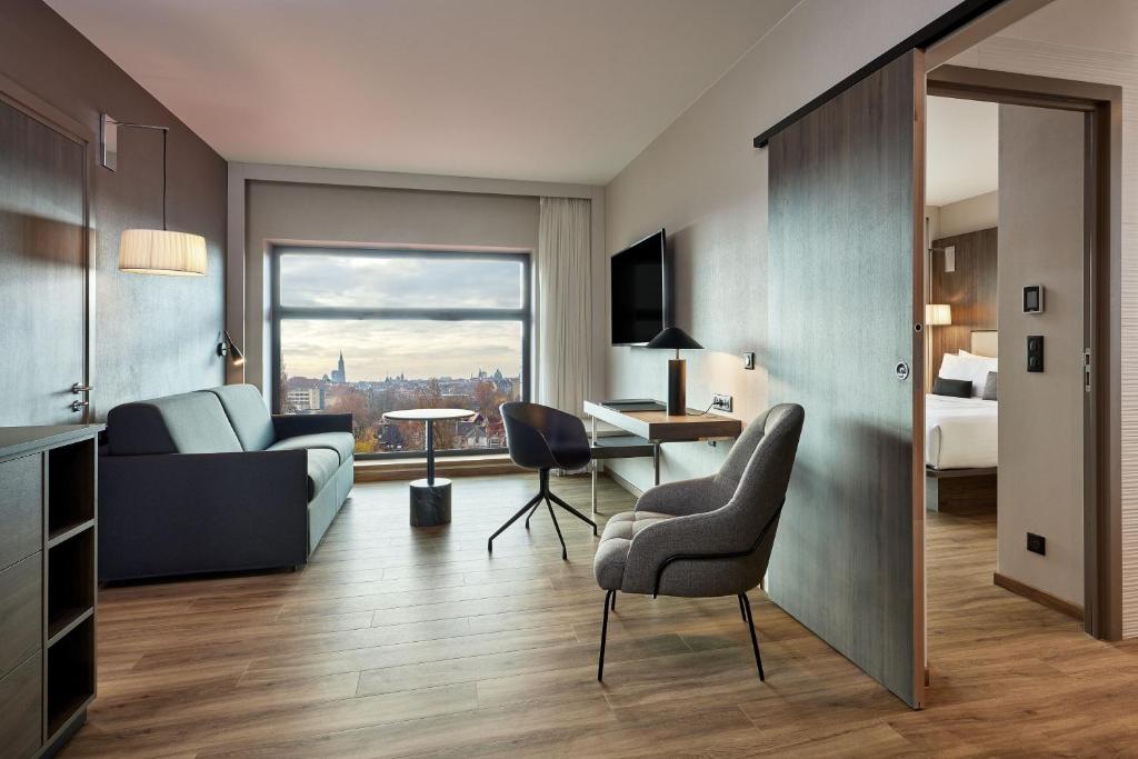 Posezení v ubytování AC Hotel by Marriott Strasbourg
