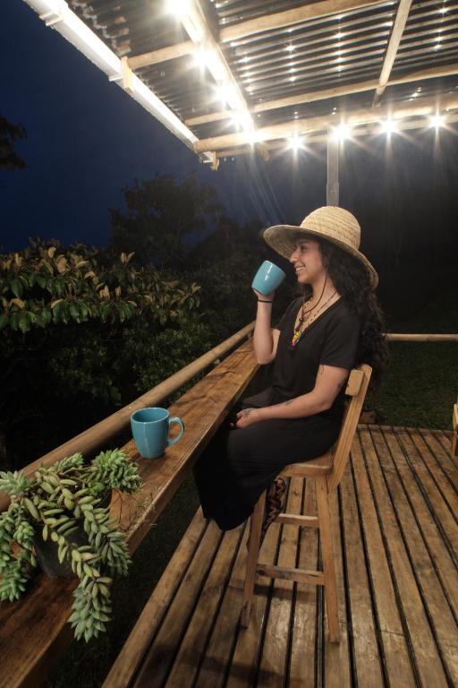 Gostje med bivanjem v nastanitvi Yátaro Refugio Glamping