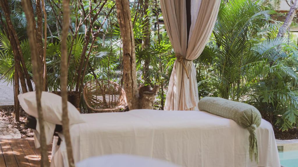 Zahrada ubytování Copal Tulum Hotel