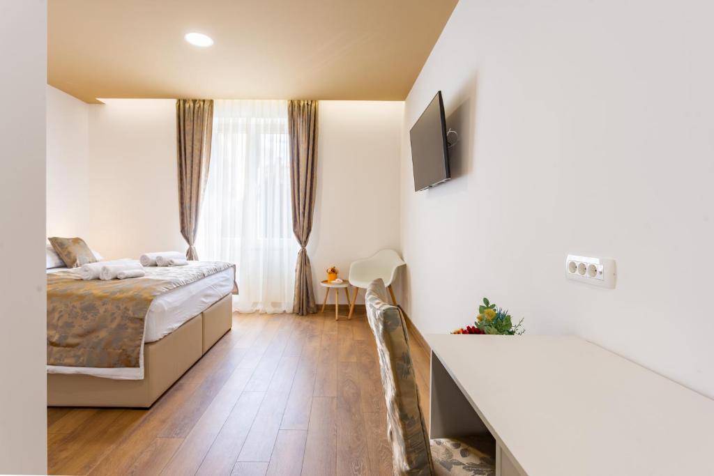 Posteľ alebo postele v izbe v ubytovaní Luxury Rooms Fetivi