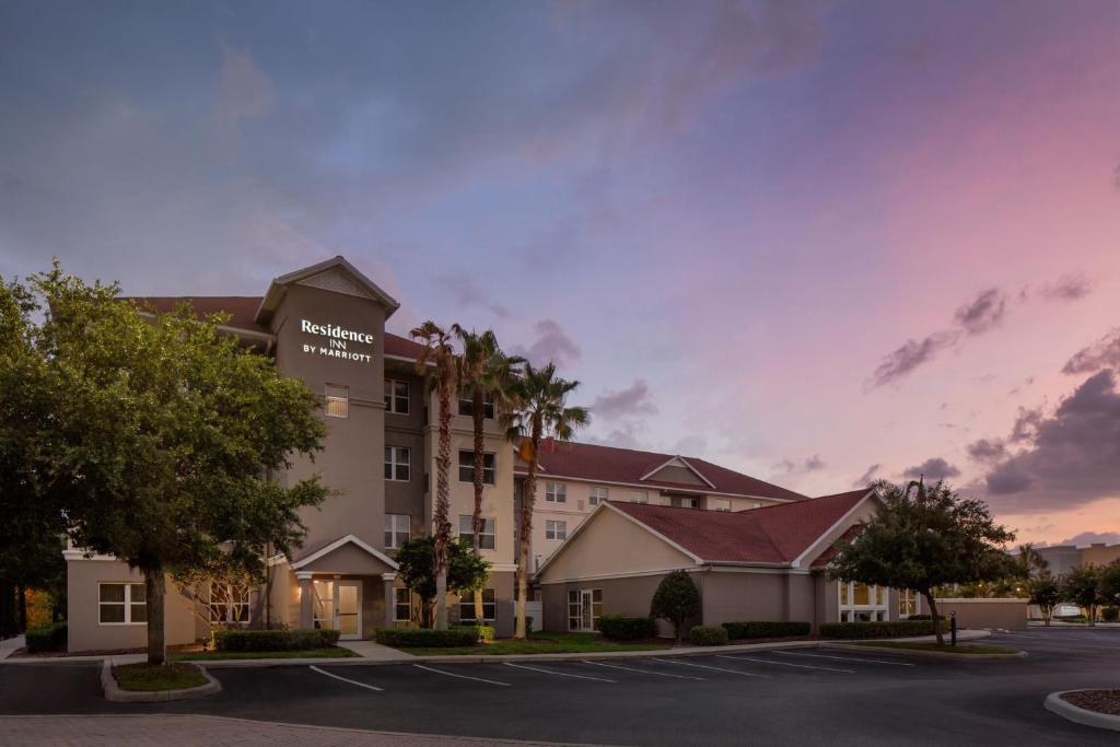 a rendering of a hotel with a parking lot at Residence Inn Tampa Oldsmar in Oldsmar