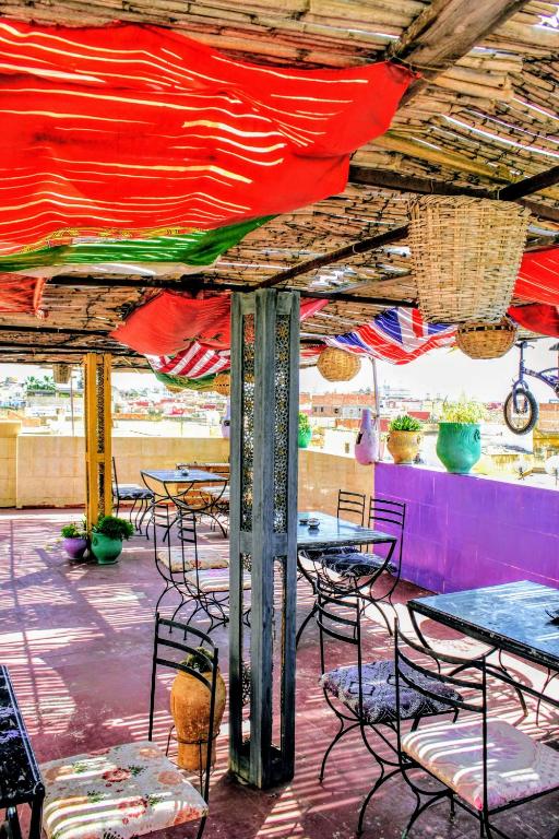 Restaurace v ubytování Dar Merzouga Meknes