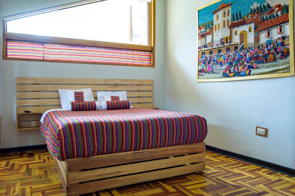 Voodi või voodid majutusasutuse La Posada de Julieta Hotel toas