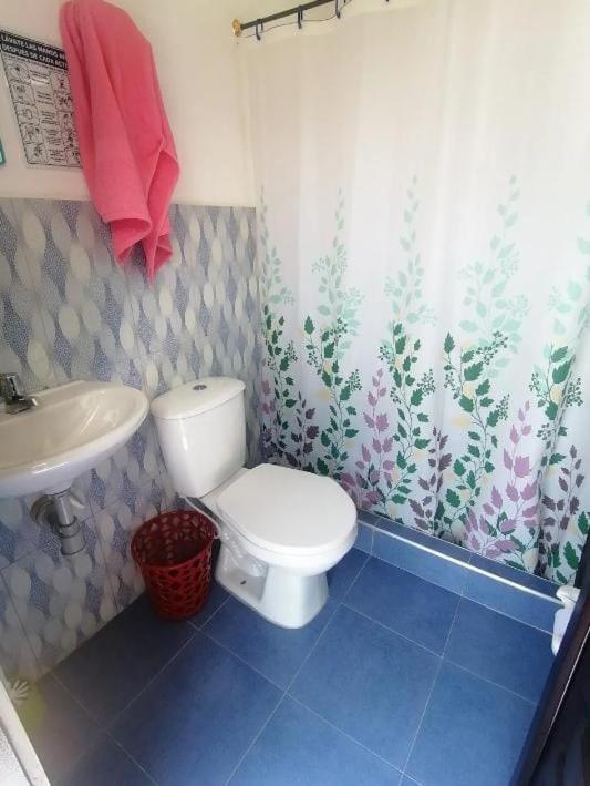 Vannituba majutusasutuses Camping el triunfo