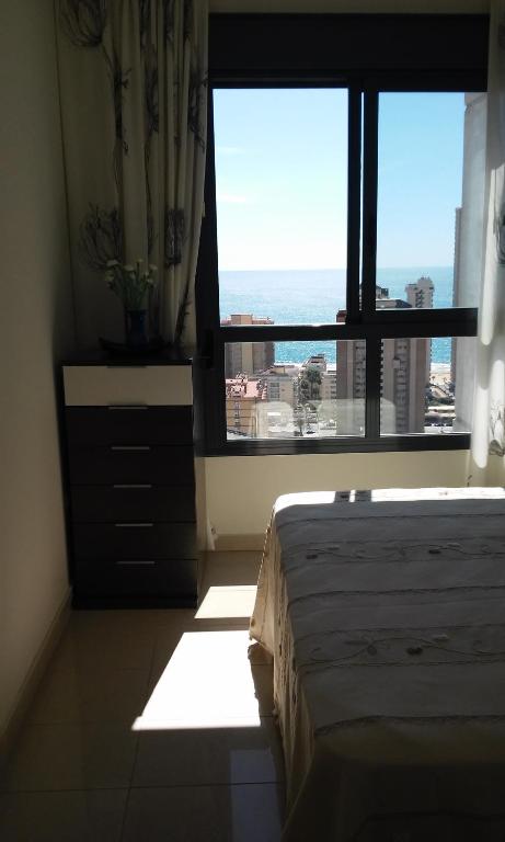Postel nebo postele na pokoji v ubytování Apartment Carmentxu Gemelos 26