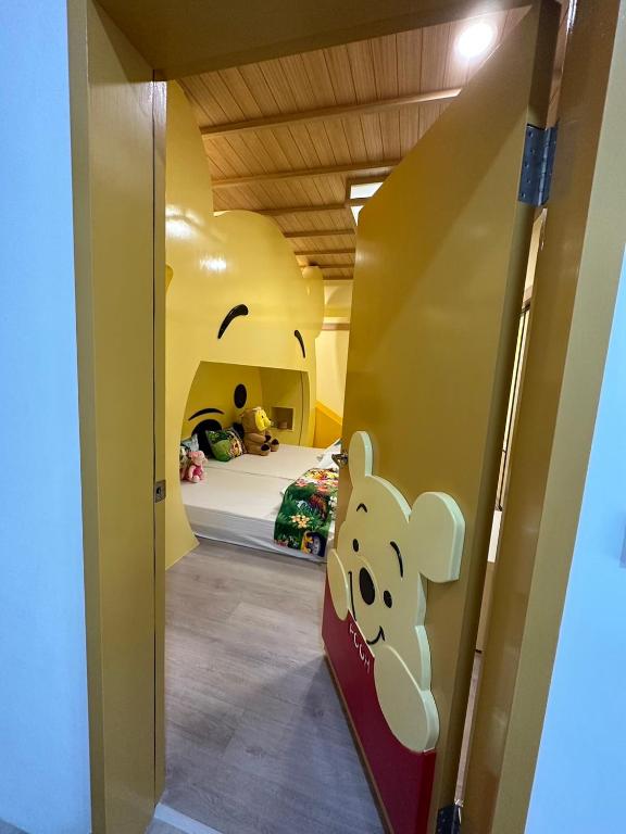 Postel nebo postele na pokoji v ubytování Kids Fun B&B