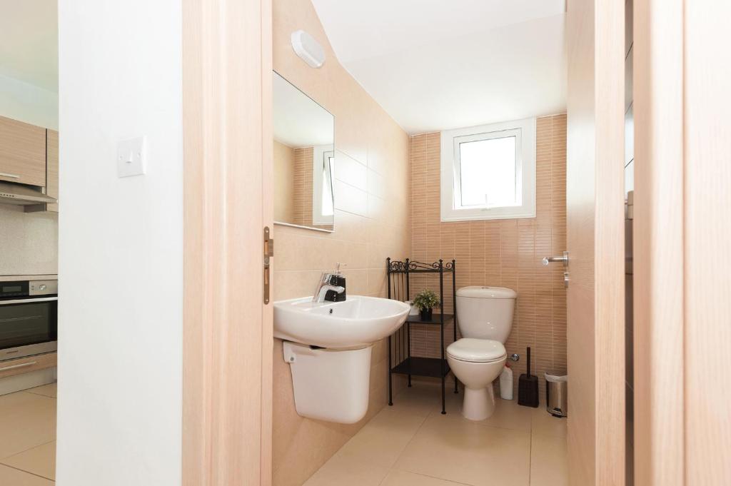 Koupelna v ubytování Villa Anais