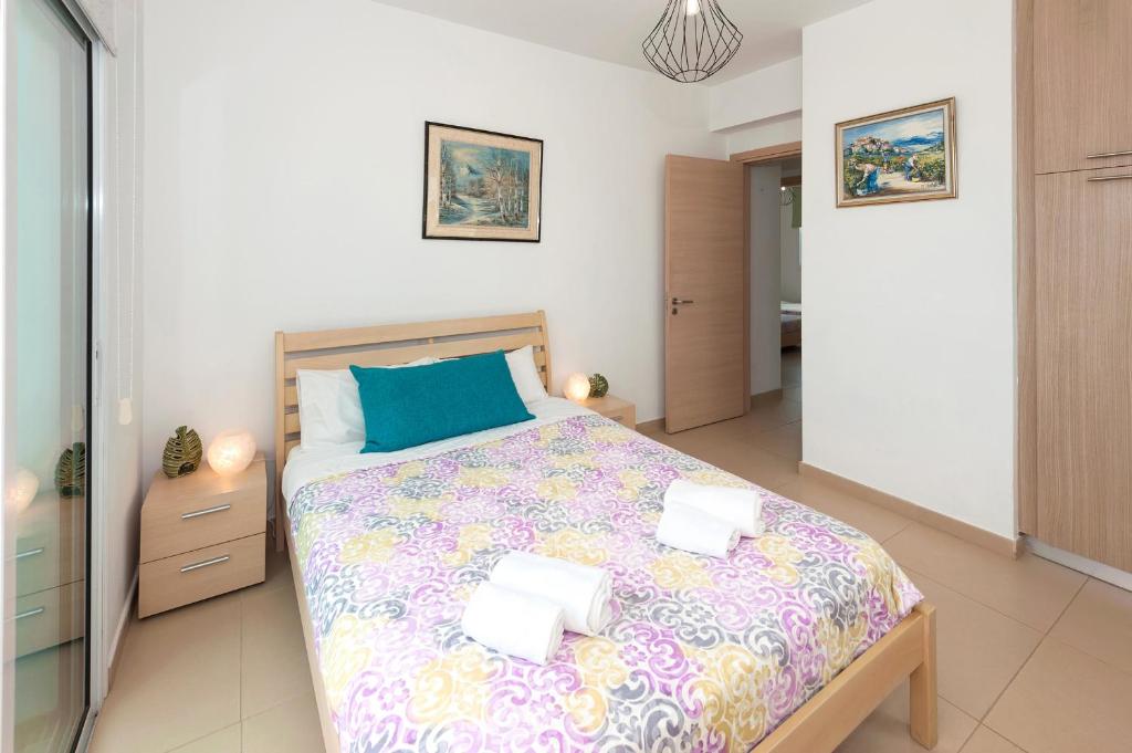 Postel nebo postele na pokoji v ubytování Villa Anais