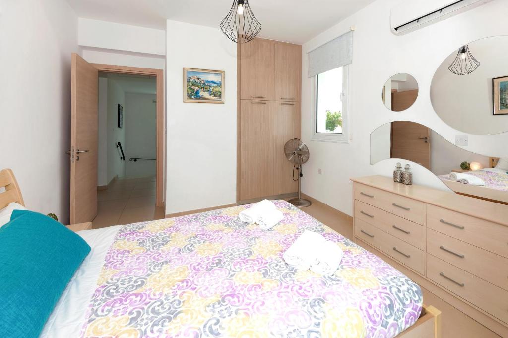 Postel nebo postele na pokoji v ubytování Villa Anais