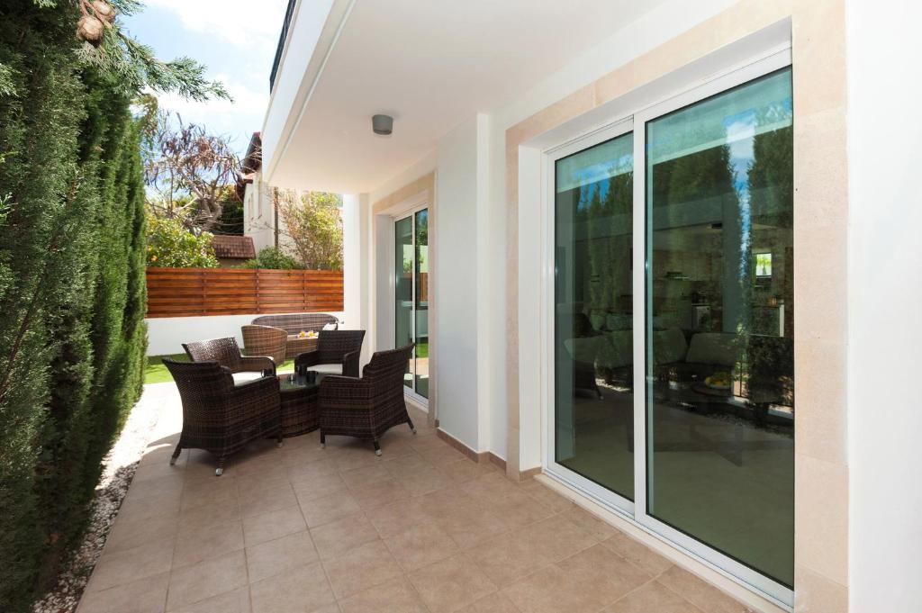 Patio nebo venkovní prostory v ubytování Villa Anais