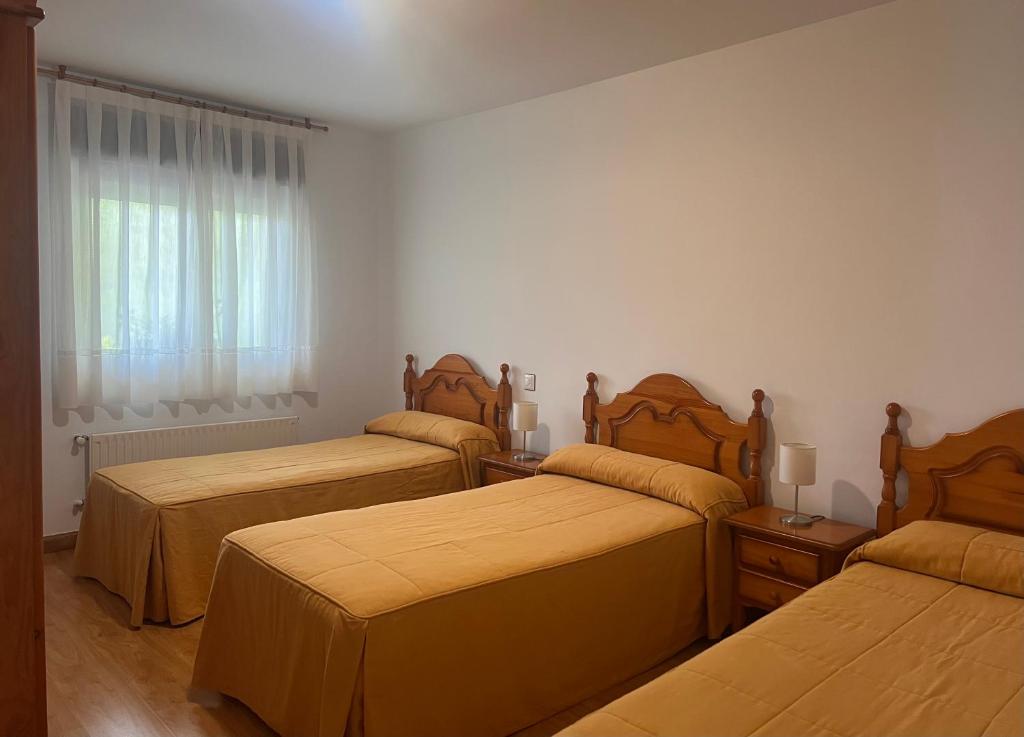 Postel nebo postele na pokoji v ubytování Camín de la reina