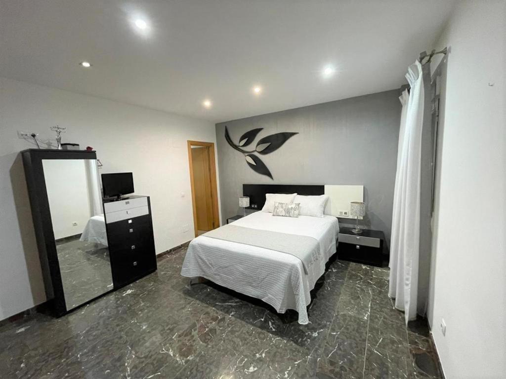 Postel nebo postele na pokoji v ubytování Piso Andalucía