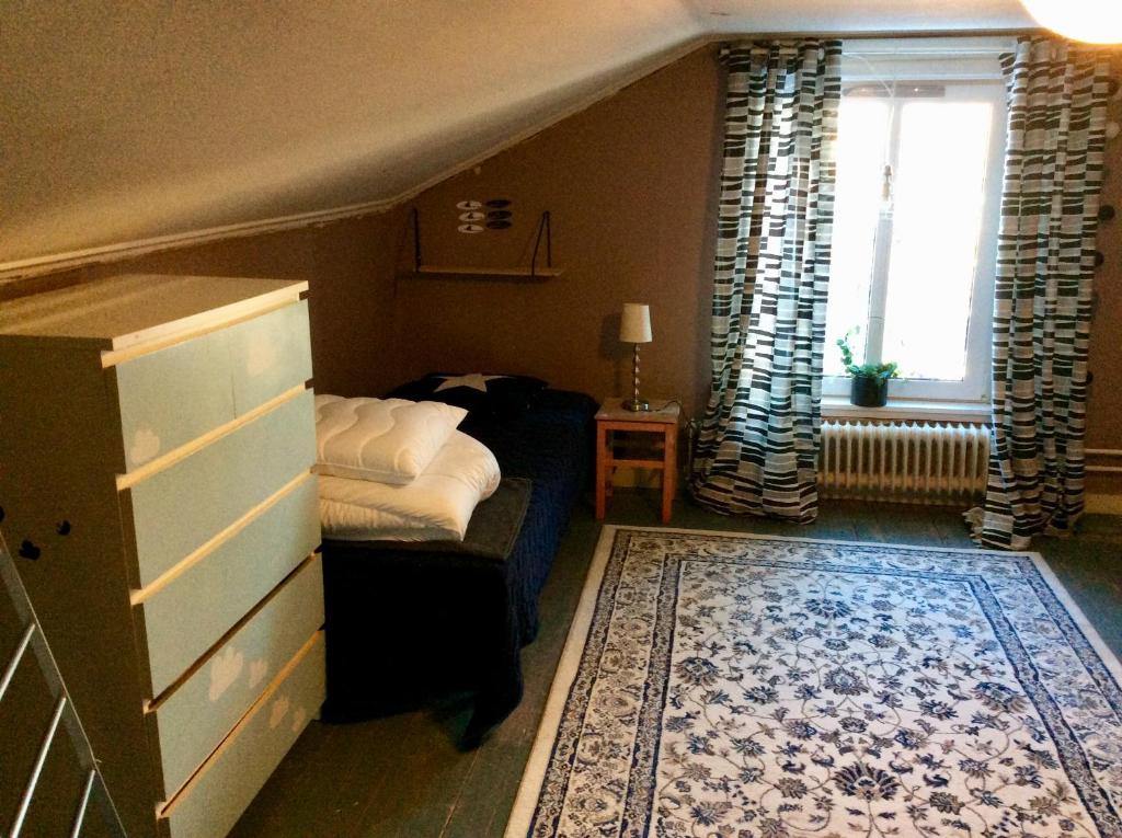 Postel nebo postele na pokoji v ubytování Vita villan