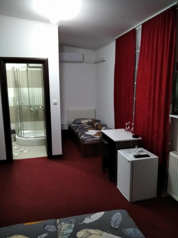 Voodi või voodid majutusasutuse Motel Dreams toas