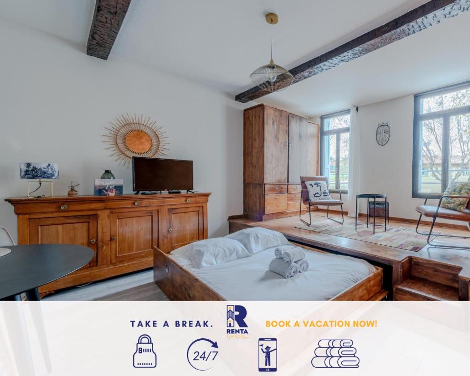 Entre Terre et Mer WIFI STUDIO COSY 2 Pers - Housity