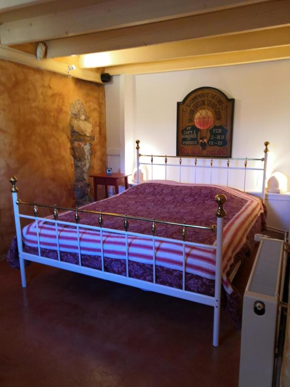 Postel nebo postele na pokoji v ubytování Gîte tournesol
