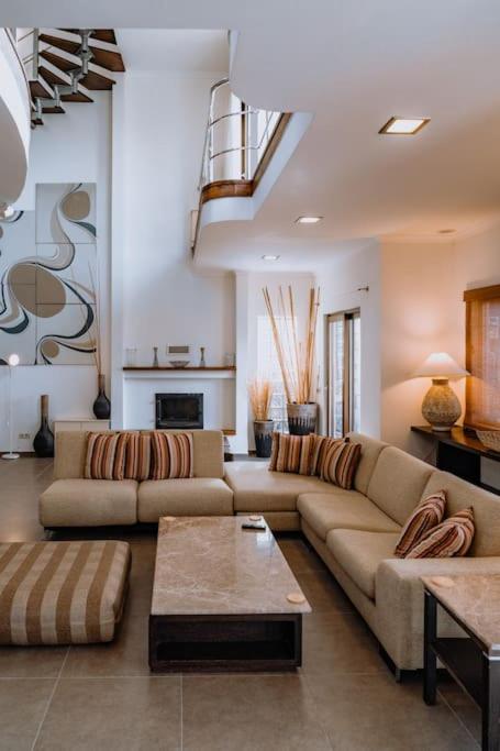 A seating area at Casa Punto