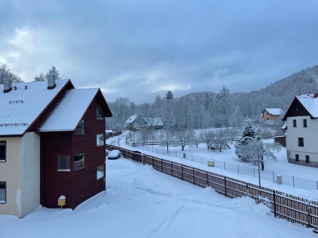 Apartament Karpacz Walk&Ski v zime