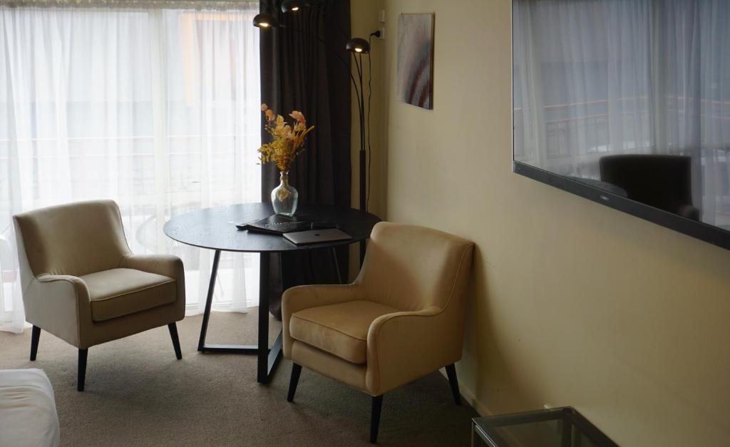 Posezení v ubytování B-Ks Premier Motel Palmerston North