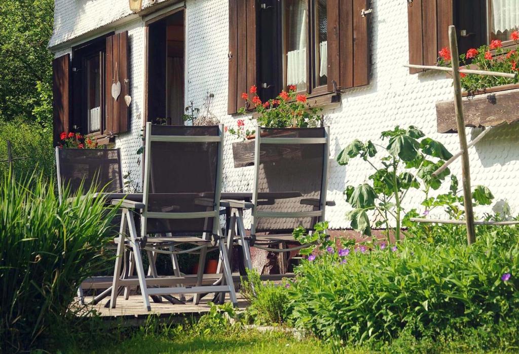 Zahrada ubytování Angelas Ferienwohnungen Oberstaufen