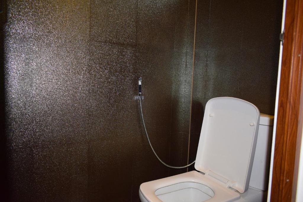 Koupelna v ubytování Alffa Guest Inn