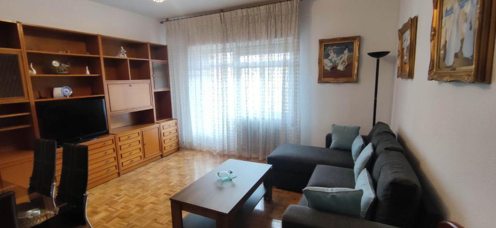 TV a/nebo společenská místnost v ubytování Casa Pili