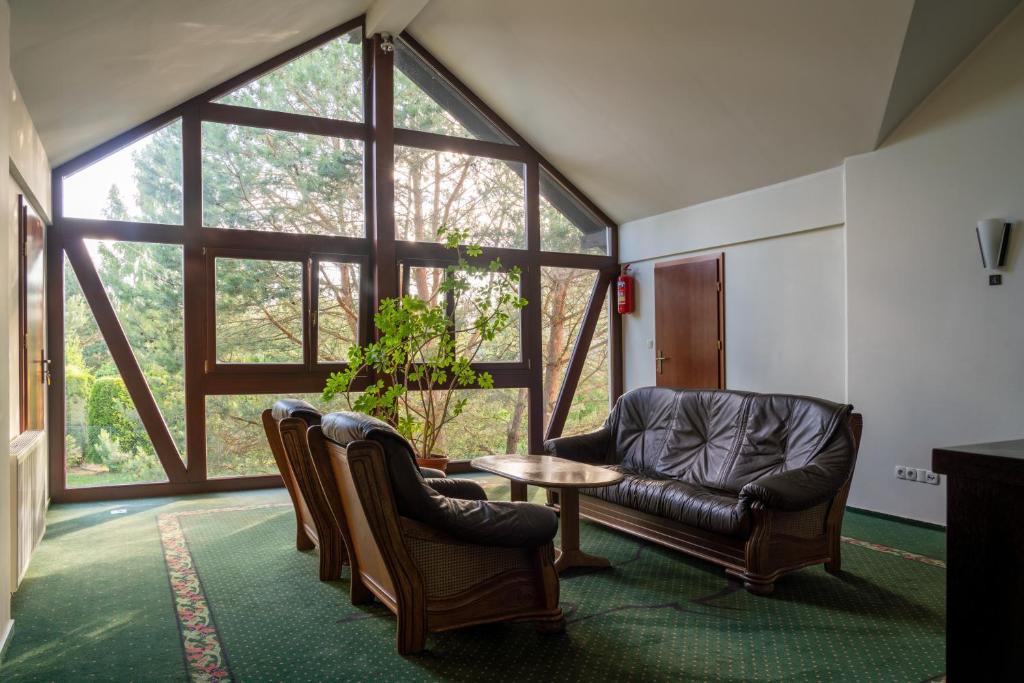 Posezení v ubytování Apartamenty Residence Borkowo