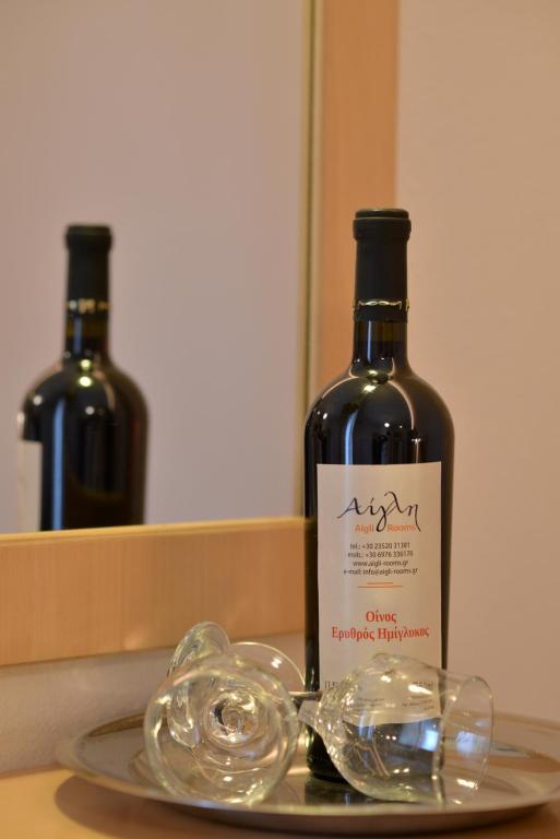 Nápoje v ubytování Aigli Rooms