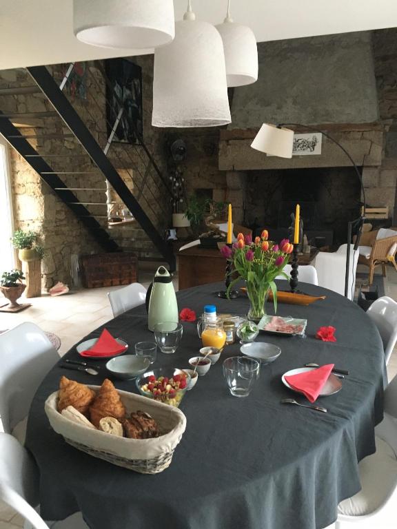 Posezení v ubytování La maison de Nati