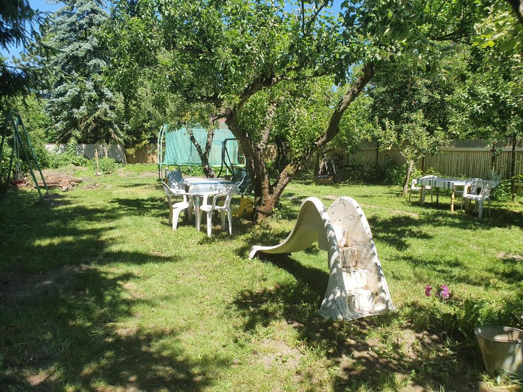 Zahrada ubytování Apartmány Svatá