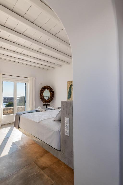 Postel nebo postele na pokoji v ubytování Villa Ava Mykonos
