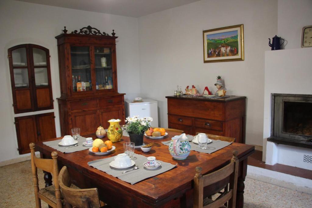 Jídlo v bed and breakfast nebo okolí
