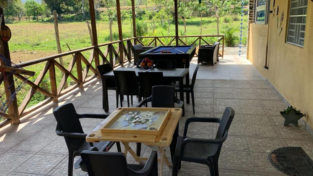 Balkón nebo terasa v ubytování Villa La Grande