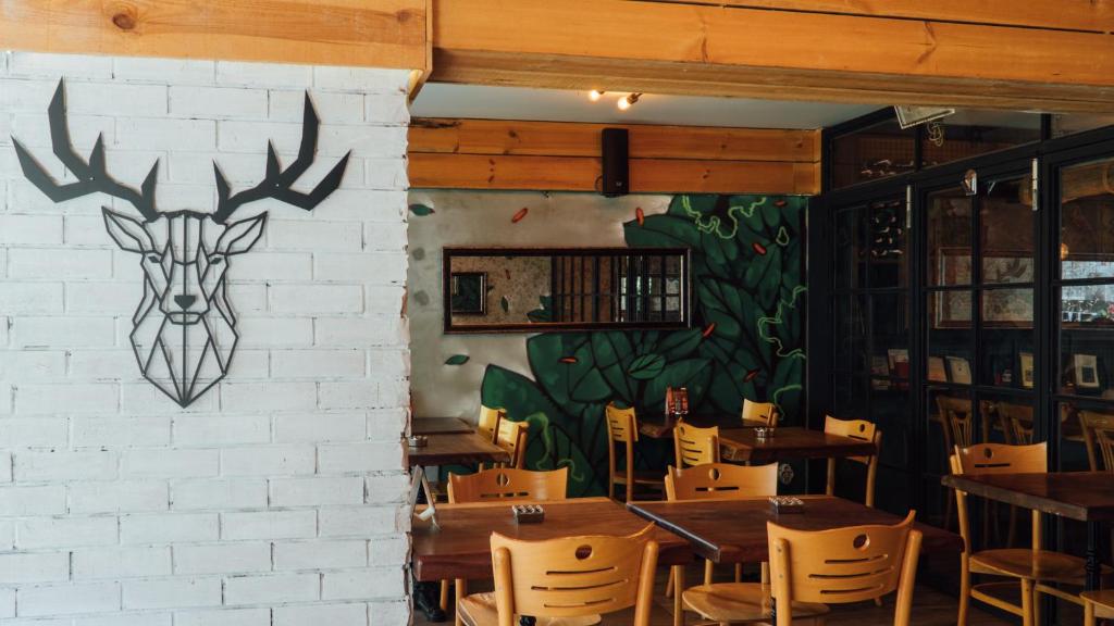 Restaurace v ubytování Barkod Otel