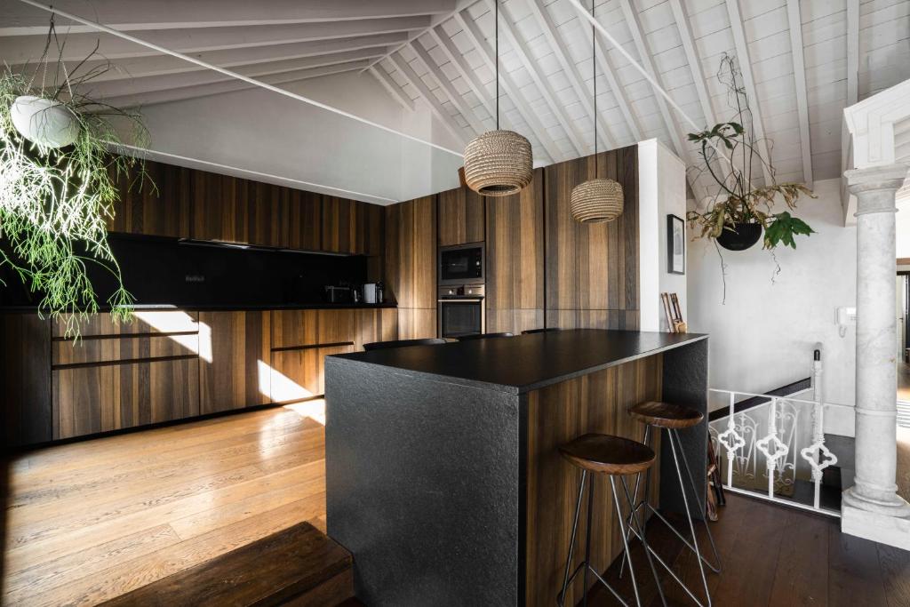 Kuchyňa alebo kuchynka v ubytovaní Casa Porto Sea View