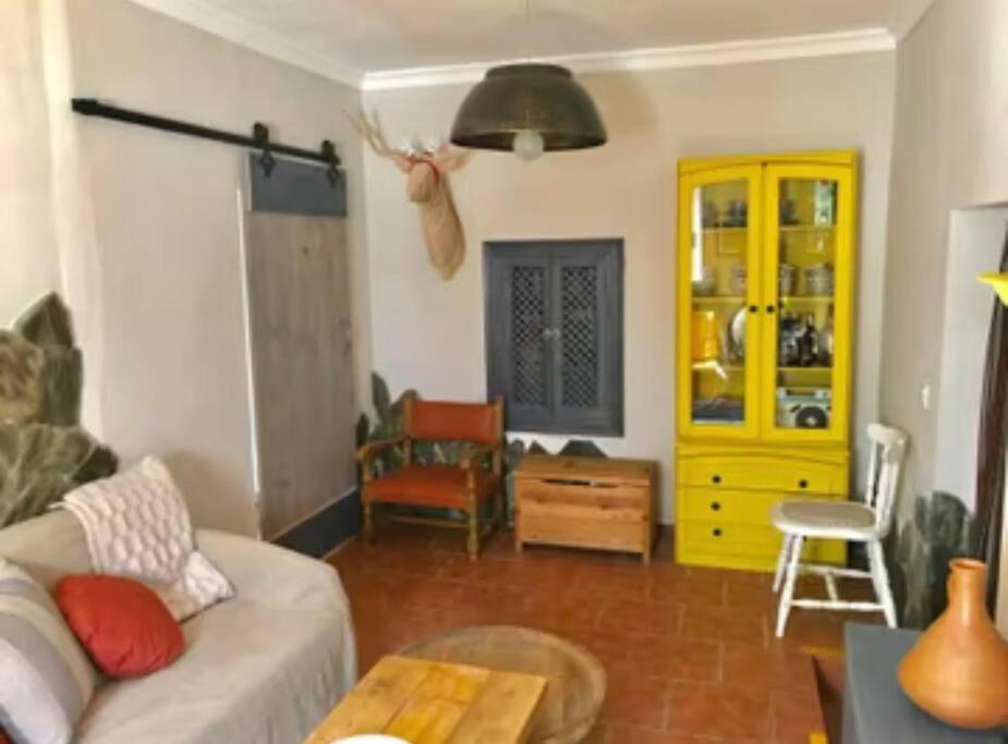 Χώρος καθιστικού στο La Casita