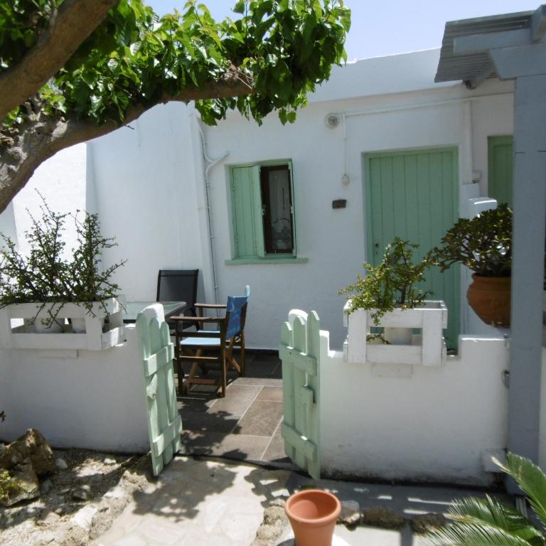 Balkón nebo terasa v ubytování Skyros Panorama Studios