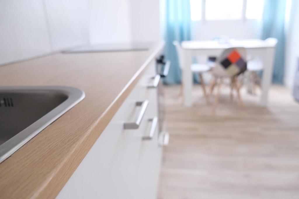 Kuchyňa alebo kuchynka v ubytovaní SDH apartments
