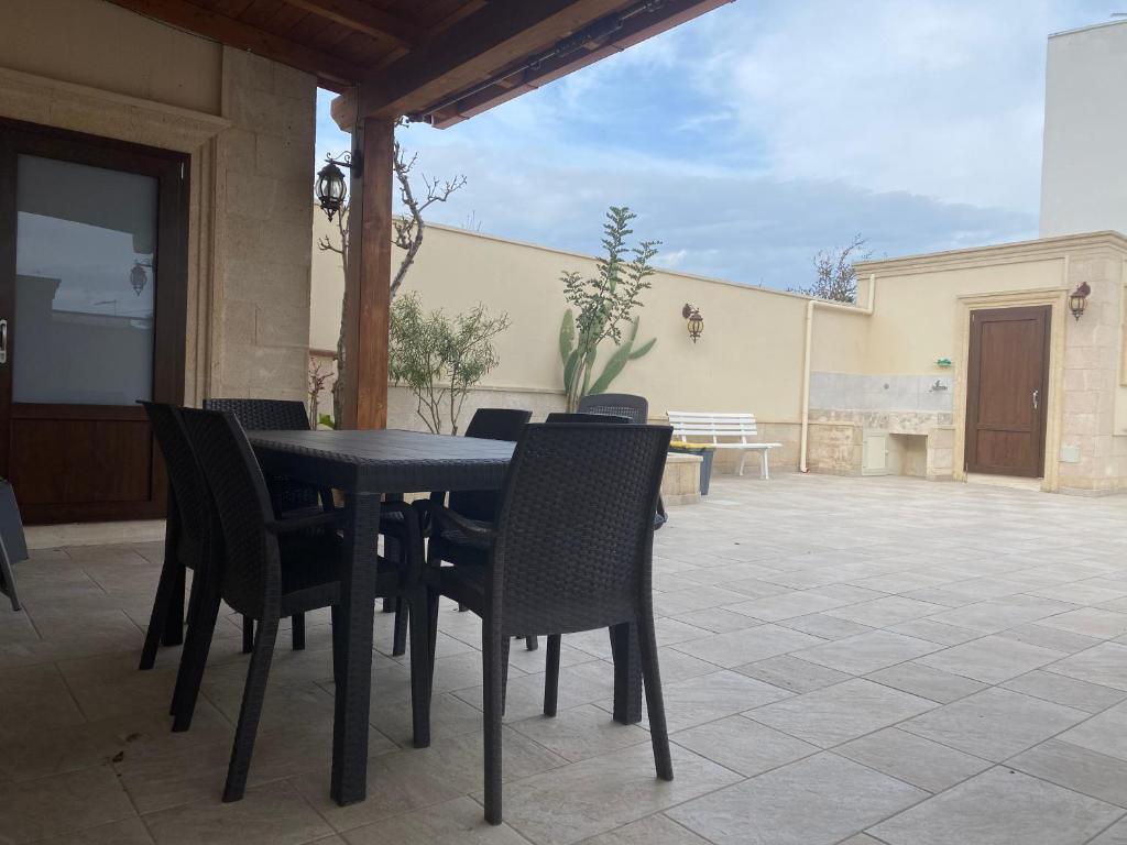 Patio alebo iná vonkajšia časť ubytovania Villa Sole