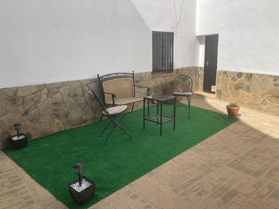 A patio or other outdoor area at Casa Cueva Rural Estación de Guadix