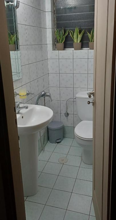 Koupelna v ubytování 115m2 K.G HOME