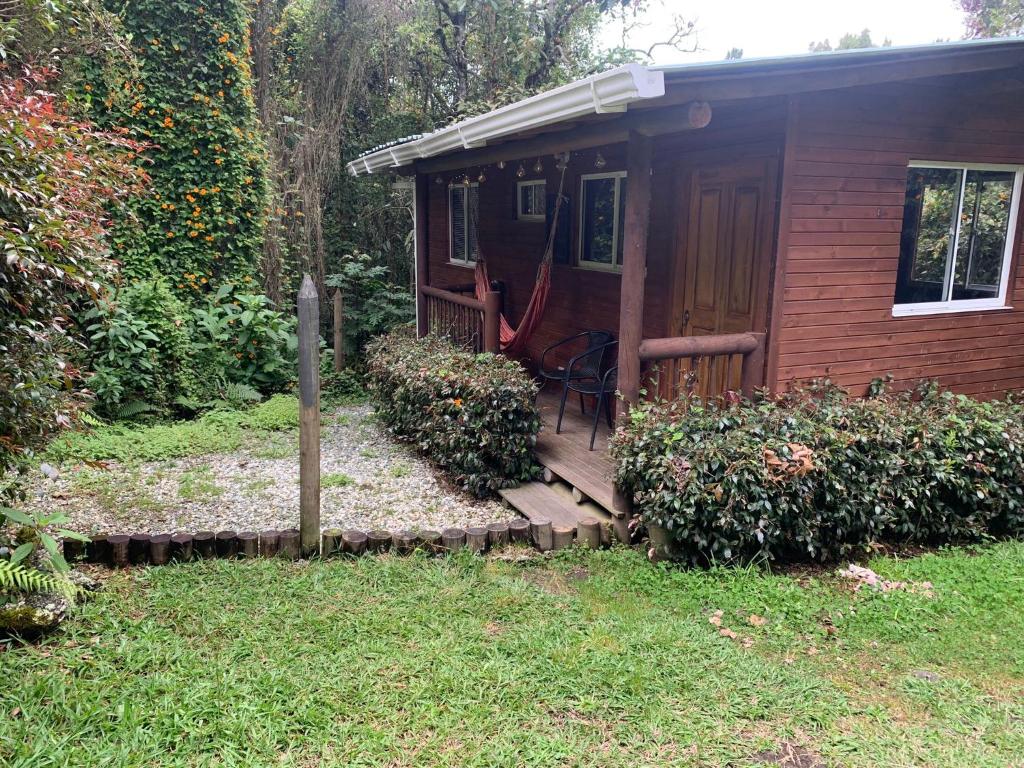 Zahrada ubytování Cabañas La Silleta