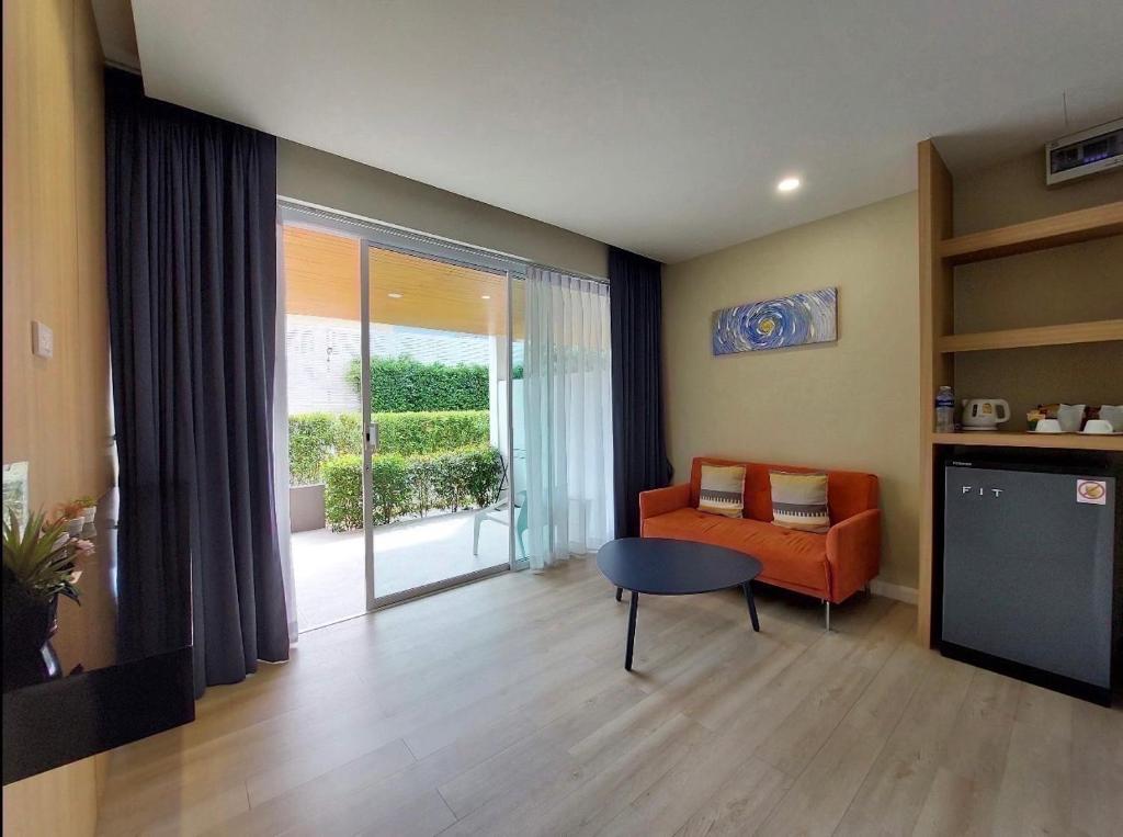 ARENICE Boutique Hotel的休息区