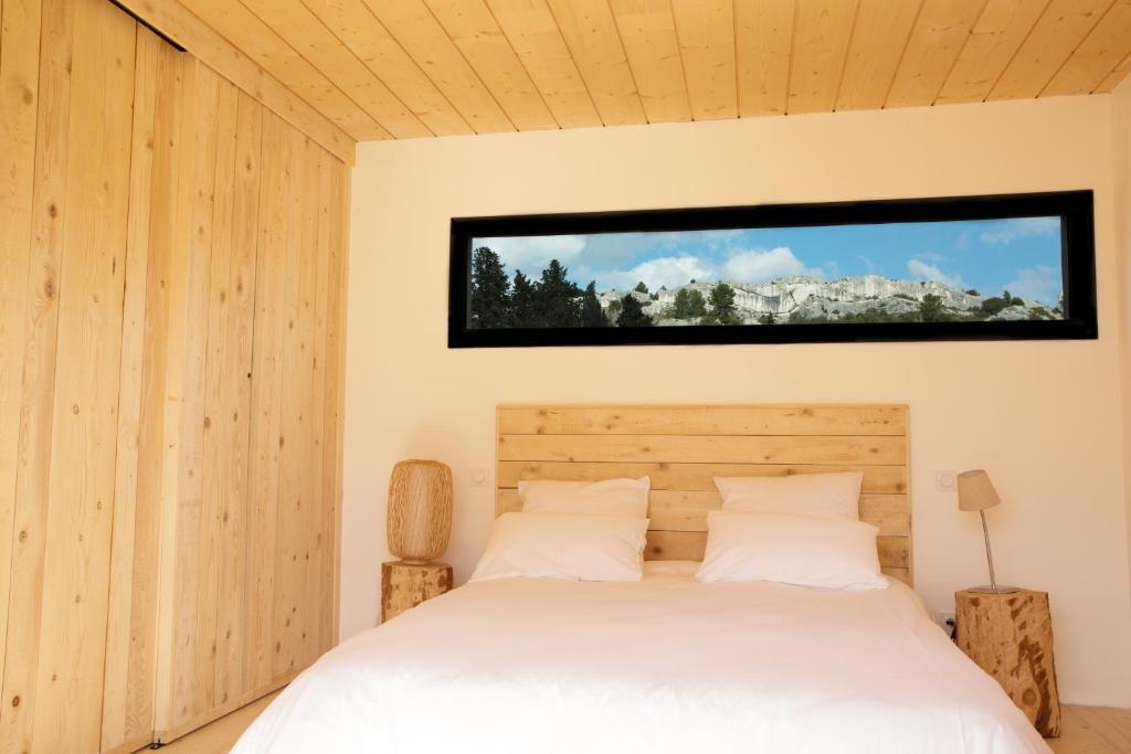 Postel nebo postele na pokoji v ubytování Domaine Mejan