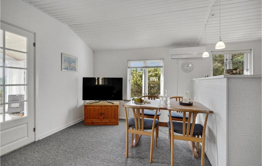 TV a/nebo společenská místnost v ubytování 2 Bedroom Gorgeous Home In Ulfborg
