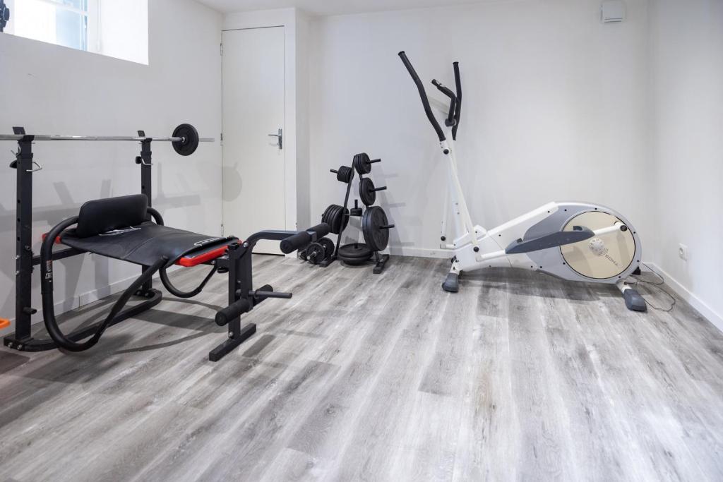 Posilňovňa alebo fitness centrum v ubytovaní Pamiers gare - 2 Appartements à louer ou Chambre parentale indépendante