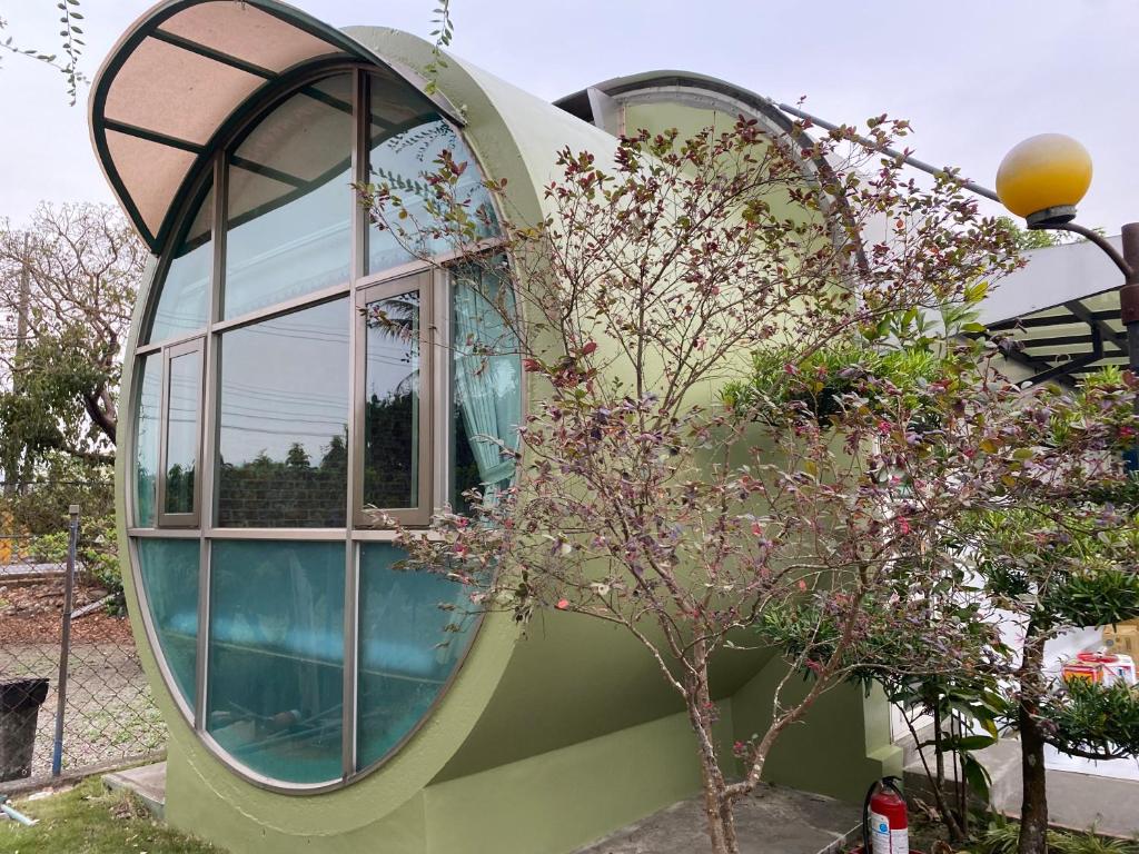 Zahrada ubytování Mei Nong Villa