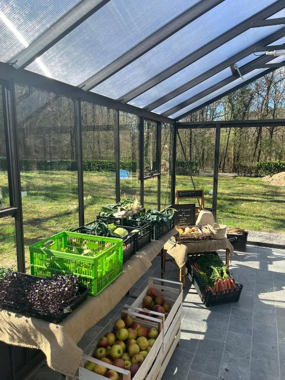 Vonkajšia záhrada v ubytovaní Agriturismo Biomatto