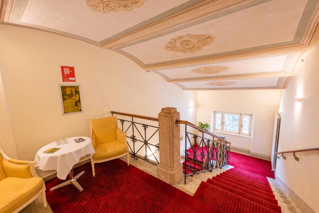 Część wypoczynkowa w obiekcie Guesthouse - Cultural Center Gustav Mahler