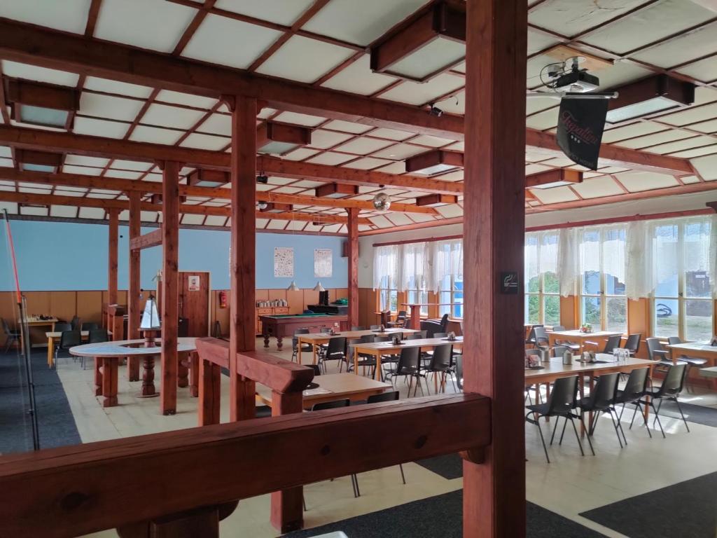 Restaurace v ubytování Kemp na Staré papírně